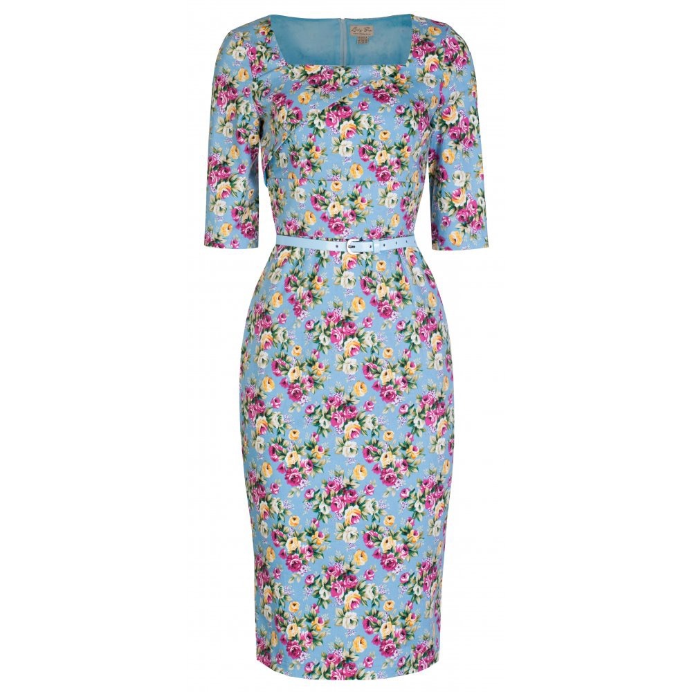 Pin up style pencil dress